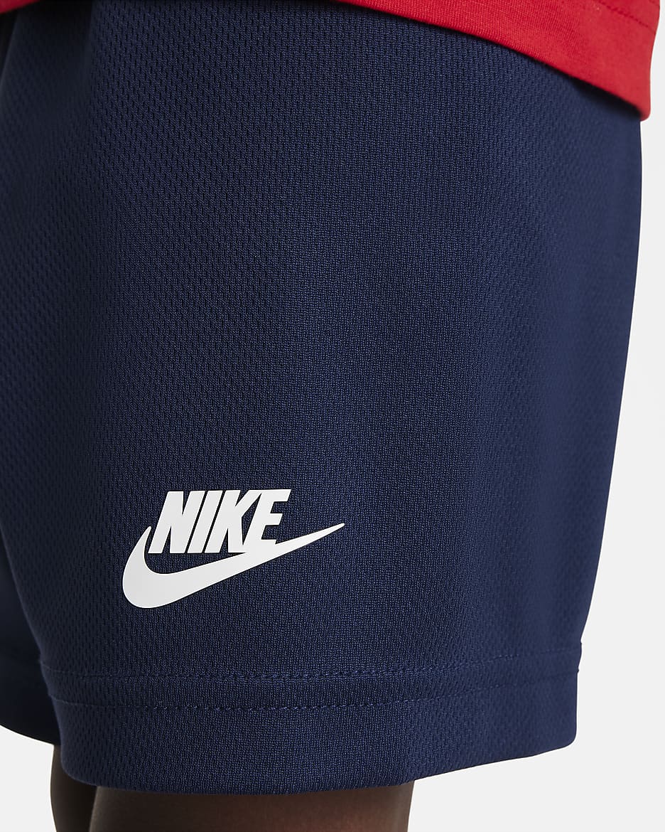 Ensemble avec short en molleton Nike Sportswear pour tout petit